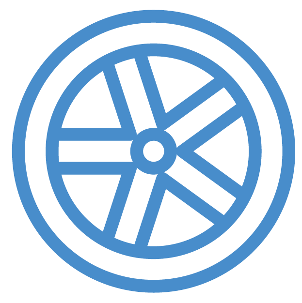 truck wheel icon